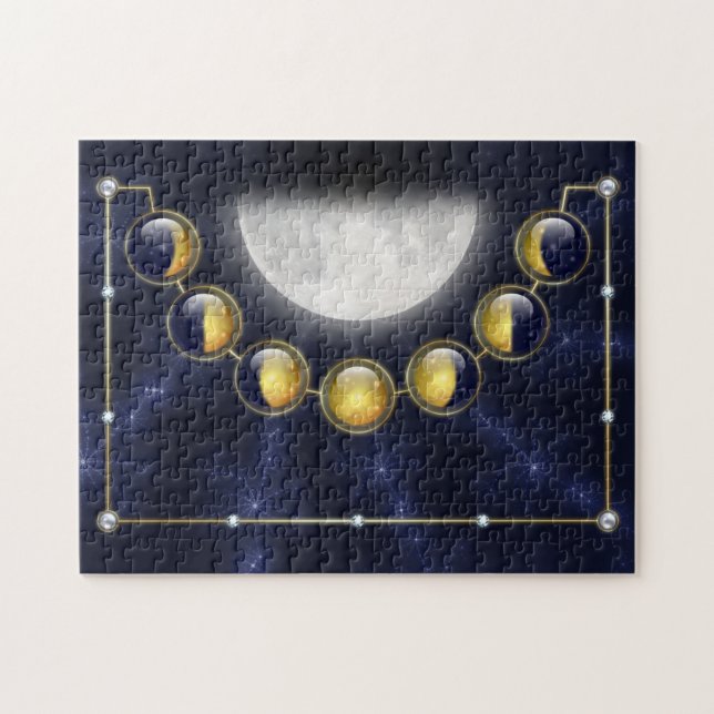 Ein Monat im Leben des Mondpuzzles (Horizontal)