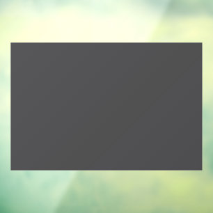 Ein monochromes dunkelblaues Quadrat füllt den Rah Fensteraufkleber