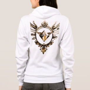 Ein monogramm-Logo mit den Initialen von A Hoodie