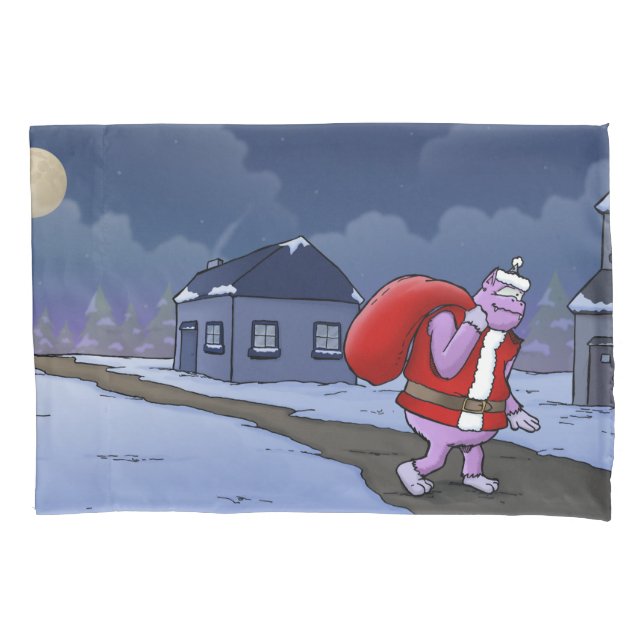 Ein Monster-Weihnachts-Wunderkissenfall Kissenbezug (Vorderseite)