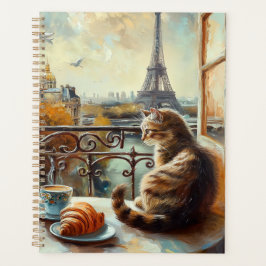 Ein Morgen in Paris | Ginger Cat im Café Planer