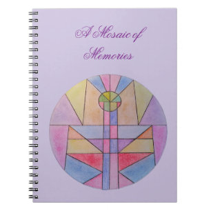 Ein Mosaik der Erinnerungen Journal Notizbuch Notizblock