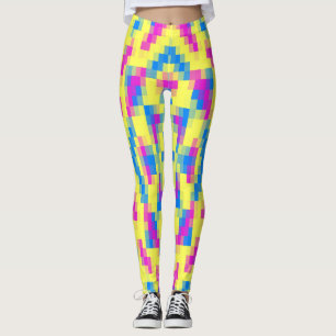 Ein Mosaikmuster "Ratti_Creative_Arts"-Leggings Leggings