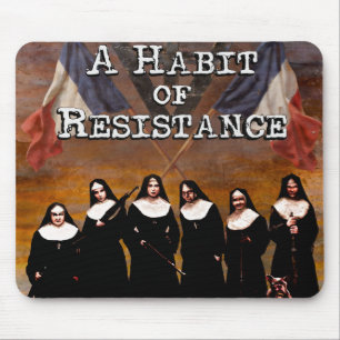 Ein Mousepad mit dem Habit der Résistance