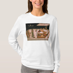 Ein Mughal Prinz, der eine Dame nachts empfängt T-Shirt