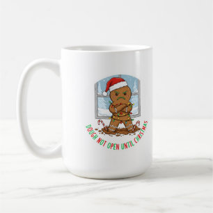 Ein mürrischer Lebkuchenmann Kaffeetasse