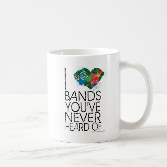 Ein Musik-Snob Kaffeetasse (Rechts)