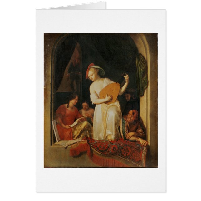 Ein musikalisches Party, 1681 (Vorne)