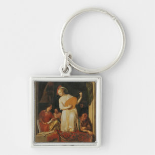 Ein musikalisches Party, 1681 Schlüsselanhänger
