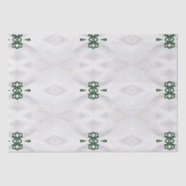 Ein Muster aus weißem Schnee und weihnachtlichem B Seidenpapier