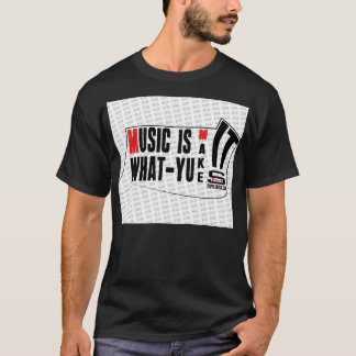 Ein Muster durch Syprez Musik T-Shirt