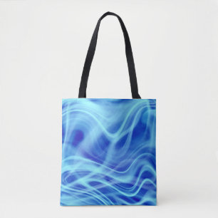 Ein mystischer blauer Nebel Tasche