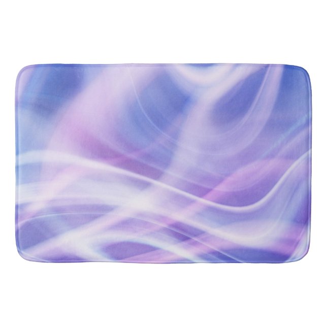 Ein mystischer Pastellnebel Badematte (Vorderseite)
