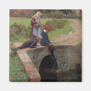 Ein Nagen, 1914 (Öl auf Platte) Magnet