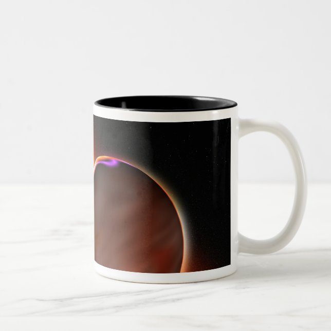 Ein naher Extrasolarplanet Zweifarbige Tasse (Rechts)