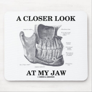 Ein Näherer Blick auf meinen Kiefer (anatomische K Mousepad