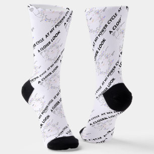 Ein Näherer Blick auf meinen Power Krebs Cycle Socken