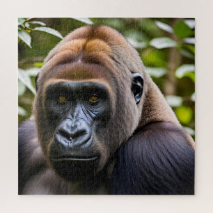 Ein Nahes Porträt eines Gorilla