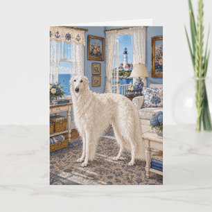 Ein Nantucket Borzoi Karte
