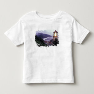 Ein nebiger Tag an der Küste von Oregon in der He Kleinkind T-shirt