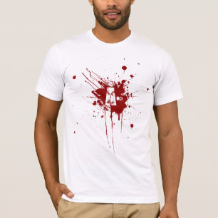 Ein negativer Blutgruppe-Spenden-Vampirs-Zombie T-Shirt