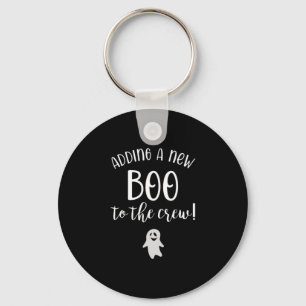 Ein neuer Boo für die Crew Halloween Schwangerscha Schlüsselanhänger