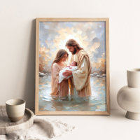 Ein neuer Gläubiger, Christliche Kunst, Jesus mit
