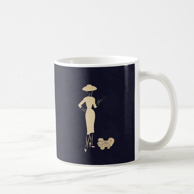 Ein neuer Look Vintag der 1950er Jahre Kaffeetasse (Rechts)