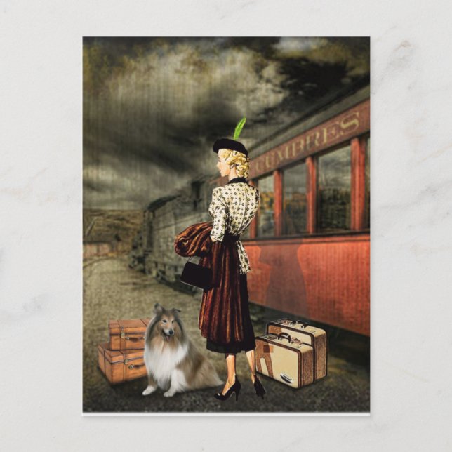 Ein neuer Start Postkarte (Vorderseite)