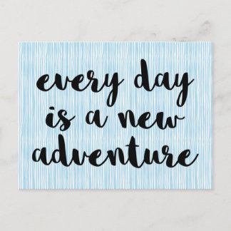 Ein neues Adventure-Angebot Postkarte