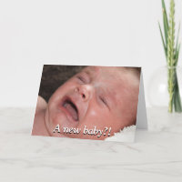 Ein neues Baby?! Viel Glück mit dem! Lustig