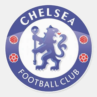Ein neues Chelsea-Design Runder Aufkleber