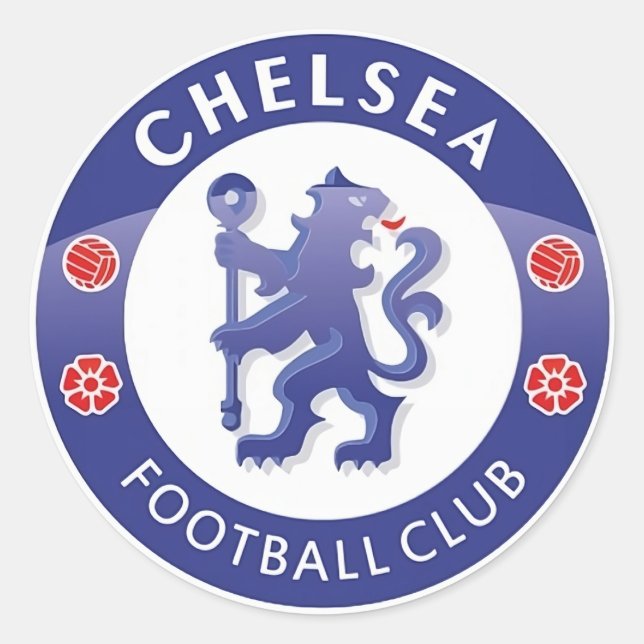 Ein neues Chelsea-Design Runder Aufkleber (Vorderseite)
