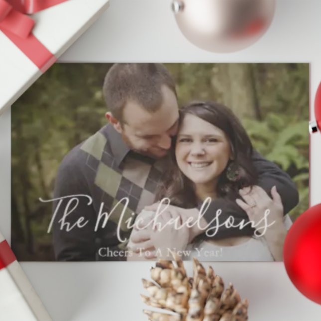 Ein neues Foto Feiertagskarte (Von Creator hochgeladen)