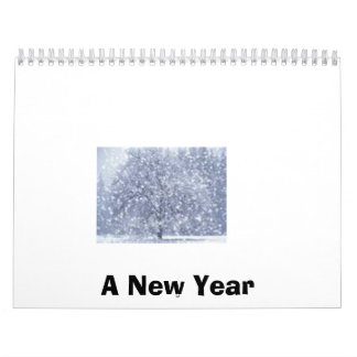 Ein neues Jahr Kalender