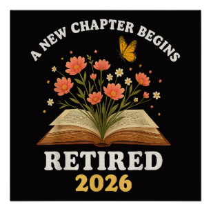 Ein neues Kapitel beginnt Rentner 2026 Poster