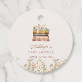 Ein neues Kapitel fängt Babydusche-Liebesmarken an Geschenkanhänger