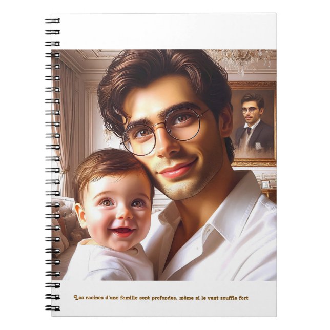 - Ein neues Kapitel Notizblock (Vorderseite)