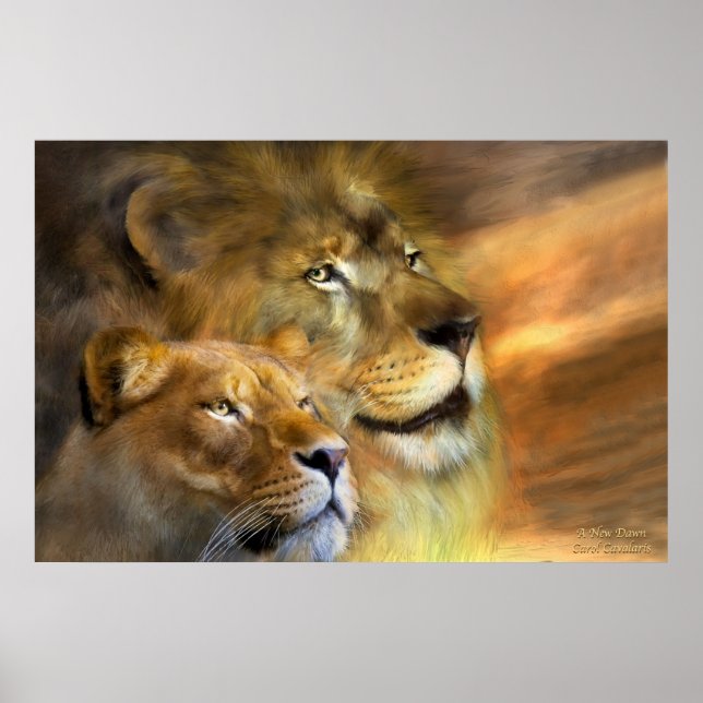 Ein neues Morgenposter/Drucken Poster (Vorne)
