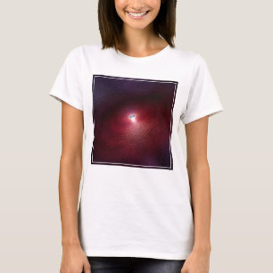 Ein Neutronenstern mit einer Scheibe warmen Staubs T-Shirt