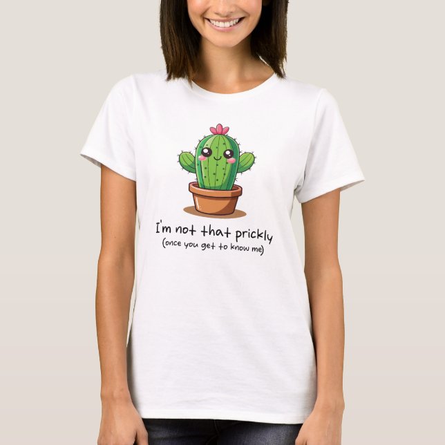 Ein nicht so zittriger Catus T-Shirt (Vorderseite)