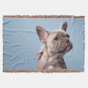 Ein Niedlicher französischer Bulldog Decke