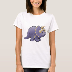 Ein niedlicher freundlicher Triceratopsdinosaurier T-Shirt