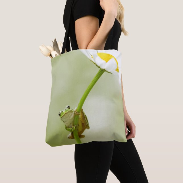 Ein niedlicher Frosch Tasche (Von Nahem)