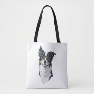 Ein niedlicher Hund Border Collie [RB#10008] Tasche