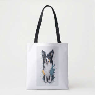 Ein niedlicher Hund Border Collie [RB#10011] Tasche