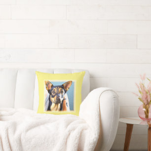 "Ein Niedlicher Hund" Niedliches Foto. Jetzt kaufe Kissen