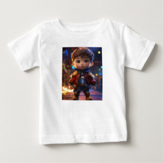 Ein niedlicher Junge Baby T-shirt