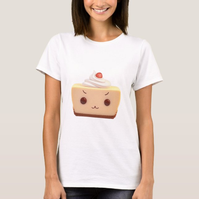Ein Niedlicher Käsekuchen T-Shirt (Vorderseite)
