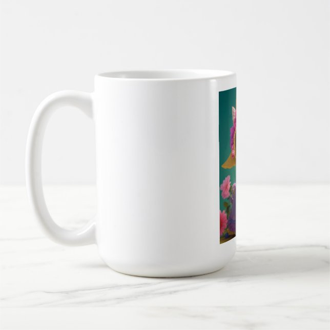 Ein niedlicher Katzensprung. Kaffeetasse (Links)